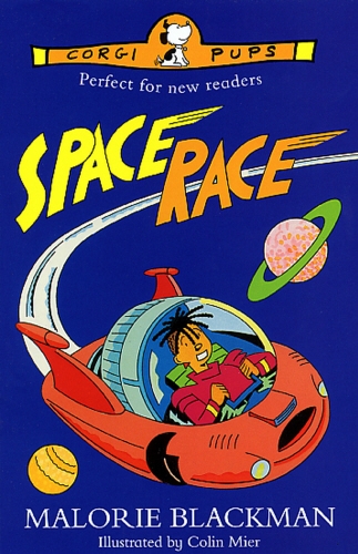 Book cover of Space Race by Malorie Blackman