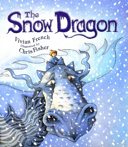 Book cover of The Snow Dragon by Vivian French
