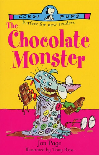 Book cover of The Chocolate Monster by Jan Page