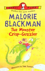 Book cover of The Monster Crisp-Guzzler by Malorie Blackman