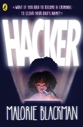 Book cover of Hacker by Malorie Blackman