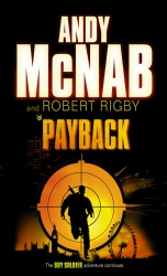 Book cover of Payback by Robert Rigby, Andy McNab