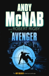 Book cover of Avenger by Robert Rigby, Andy McNab