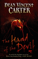 Book cover of The Hand of the Devil by Dean Vincent Carter