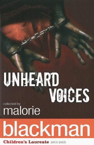 Book cover of Unheard Voices by Malorie Blackman