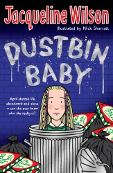 Book cover of Dustbin Baby by Jacqueline Wilson