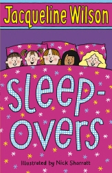 Book cover of Sleepovers by Jacqueline Wilson