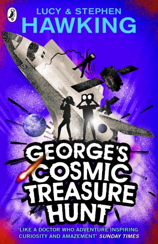 Book cover of George's Cosmic Treasure Hunt by Lucy Hawking, Stephen Hawking