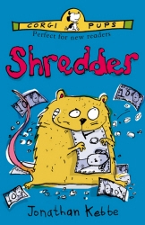 Book cover of Shredder by Jonathan Kebbe