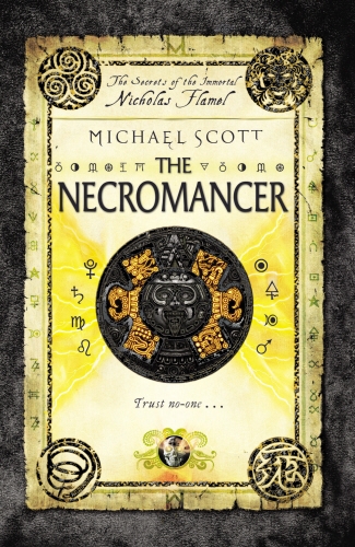 Book cover of The Necromancer by Michael Scott