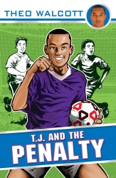 Book cover of T.J. and the Penalty by Theo Walcott