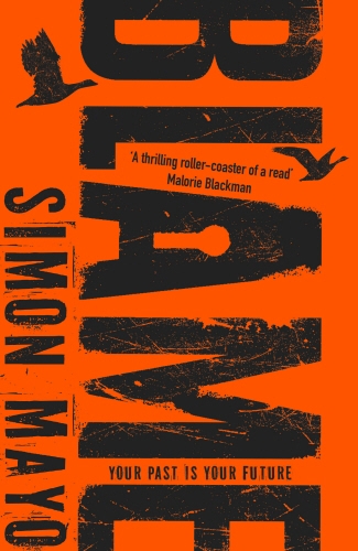 Book cover of Blame by Simon Mayo