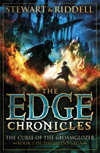 Book cover of #1 - The Edge Chronicles: The Curse of the Gloamglozer by Paul Stewart, Chris Riddell