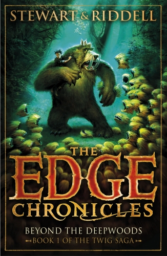 Book cover of #4 - The Edge Chronicles: Beyond the Deepwoods by Paul Stewart, Chris Riddell