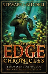 Book cover of The Edge Chronicles 4: Beyond the Deepwoods by Paul Stewart, Chris Riddell