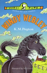 Book cover of Windy Webley by K M Peyton