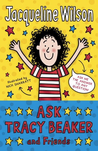 Book cover of Ask Tracy Beaker and Friends by Jacqueline Wilson