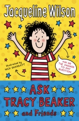 Book cover of Ask Tracy Beaker and Friends by Jacqueline Wilson