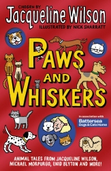 Book cover of Paws and Whiskers by Jacqueline Wilson