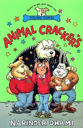 Book cover of Animal Crackers by Narinder Dhami