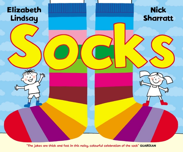 Book cover of Socks by Nick Sharratt, Elizabeth Lindsay