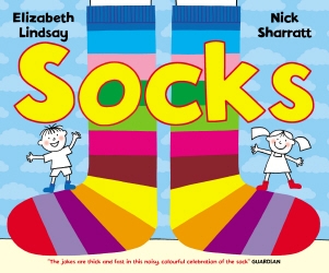 Book cover of Socks by Nick Sharratt, Elizabeth Lindsay
