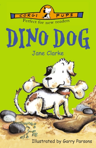 Book cover of Dino Dog by Jane Clarke