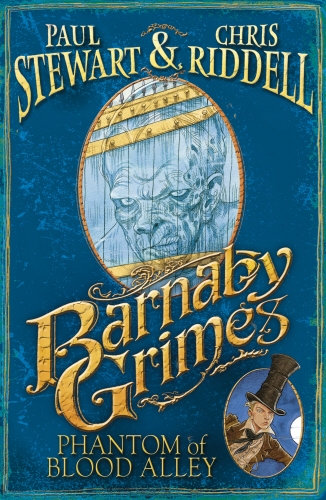 Book cover of #4 - Barnaby Grimes: Phantom of Blood Alley by Paul Stewart, Chris Riddell