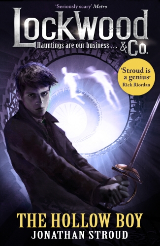 Book cover of #3 - Lockwood & Co: The Hollow Boy by Jonathan Stroud
