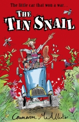 Book cover of The Tin Snail by Cameron McAllister
