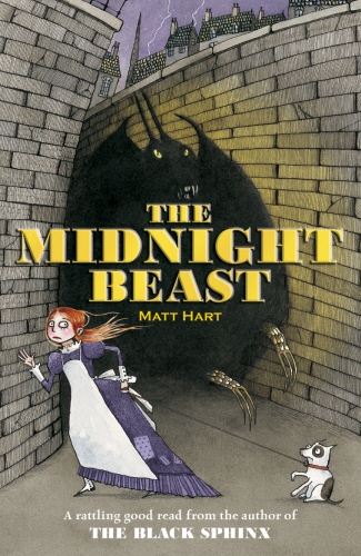Book cover of The Midnight Beast by Matt Hart