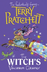 Book cover of The Witch's Vacuum Cleaner by Terry Pratchett