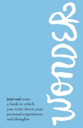 Book cover of Wonder Journal by R J Palacio