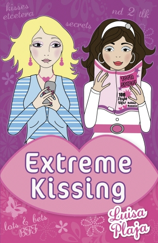 Book cover of Extreme Kissing by Luisa Plaja