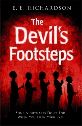 Book cover of The Devil's Footsteps by E E Richardson