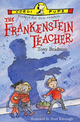 Book cover of The Frankenstein Teacher by Tony Bradman