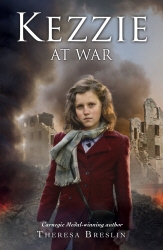 Book cover of Kezzie at War by Theresa Breslin