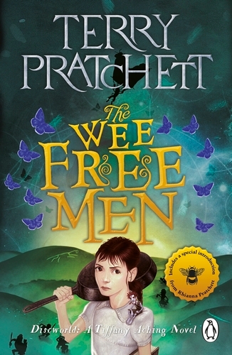 Book cover of #30 - The Wee Free Men by Terry Pratchett
