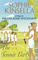 Book cover of The Tennis Party by Sophie Kinsella