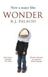 Book cover of Wonder by R J Palacio
