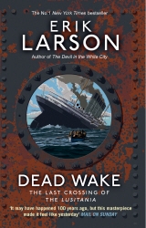 Book cover of Dead Wake by Erik Larson
