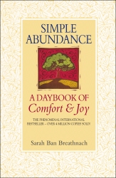 Book cover of Simple Abundance by Sarah Ban Breathnach