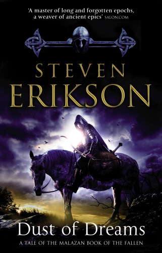 Book cover of #9 - Dust of Dreams by Steven Erikson