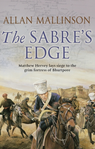Book cover of #5 - The Sabre's Edge by Allan Mallinson