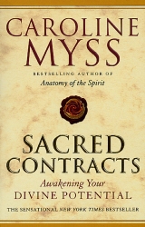 Book cover of Sacred Contracts by Caroline Myss