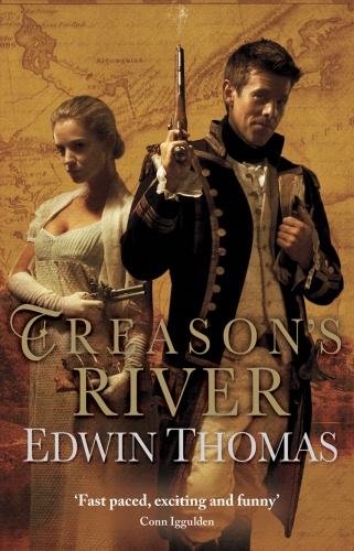 Book cover of Treason's River by Edwin Thomas