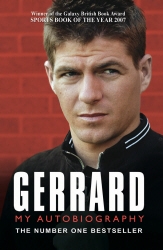 Book cover of Gerrard by Steven Gerrard