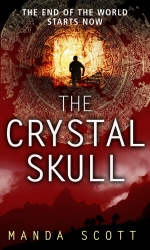 Book cover of The Crystal Skull by Manda Scott