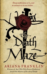 Book cover of The Death Maze by Ariana Franklin