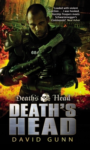 Book cover of Death's Head by David Gunn